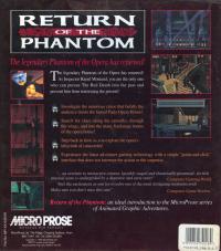 Box shot Return Of The Phantom